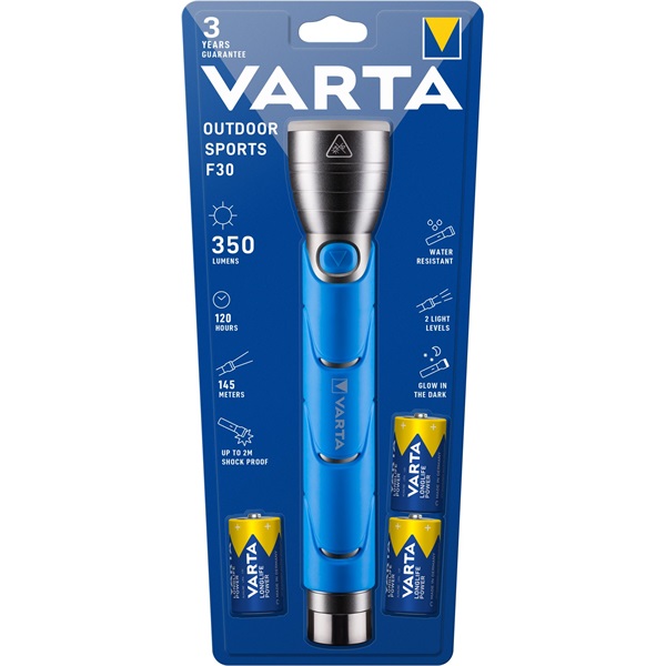 LED-es kézilámpa 310 lm 32 óra, Varta Outdoor Sports