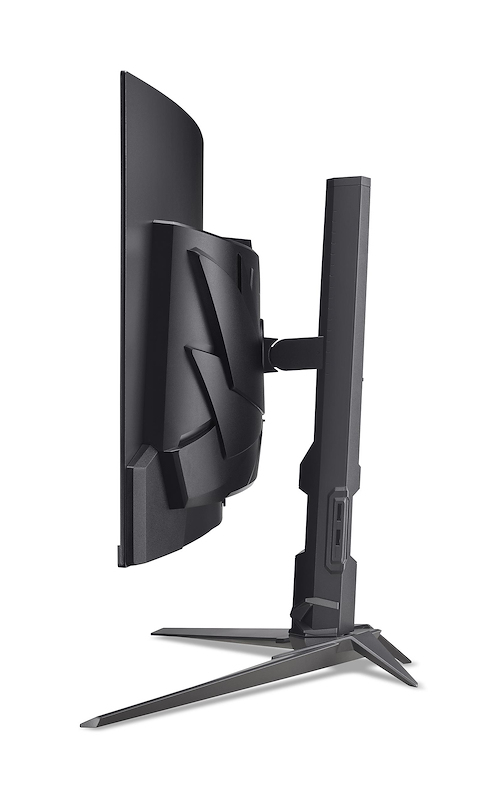 ACER  34" X34X5bmiiphuzx Monitor - 3440x1440, WQHD, LED, VA, 60Hz, 0,1ms, Ívelt, Hangszóró, FreeSync, Pivot, Gamer, Fekete