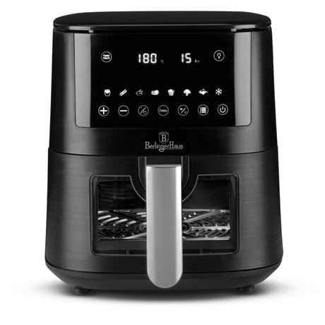 Berlinger Haus BH/9504 forrólevegős sütő fekete