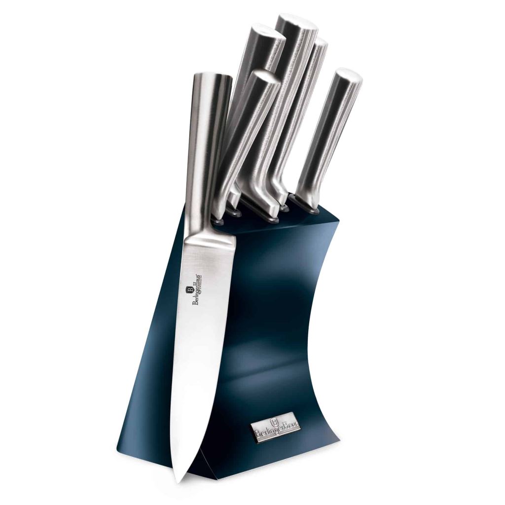 Berlinger Haus Metallic Line Aquamarine Edition 6 részes késkészlet állvánnyal (BH/2452)