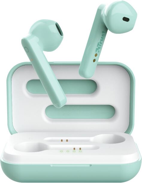 Trust Primo Touch vezeték nélküli Bluetooth fülhallgató menta színű (23781) Trust Primo Touch vezeték nélküli Bluetooth fülhallgató menta színű (23781)