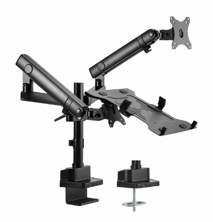 Gembird MA-DA3-02 asztali monitor- és laptop konzol 17"-32" 