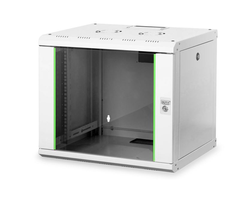 Digitus 9U 19" fali rackszekrény 600x450mm szürke (DN-19 09-U) Digitus 9U 19" fali rackszekrény 600x450mm szürke (DN-19 09-U)