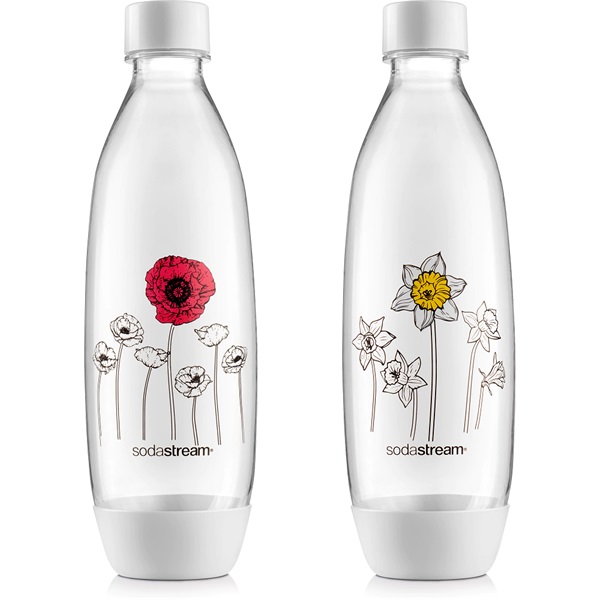SodaStream JET Virágok Duopack szénsavasító palackok