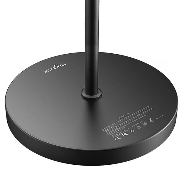 BlitzWill BWL-FL-0001 fekete álló lámpa