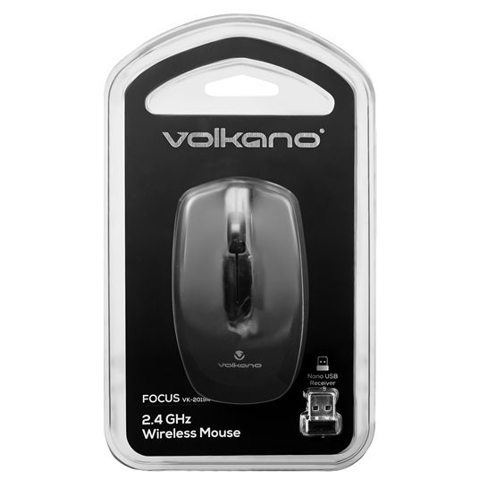  Volkano Focus Series 2.4Ghz vezeték nélküli egér
