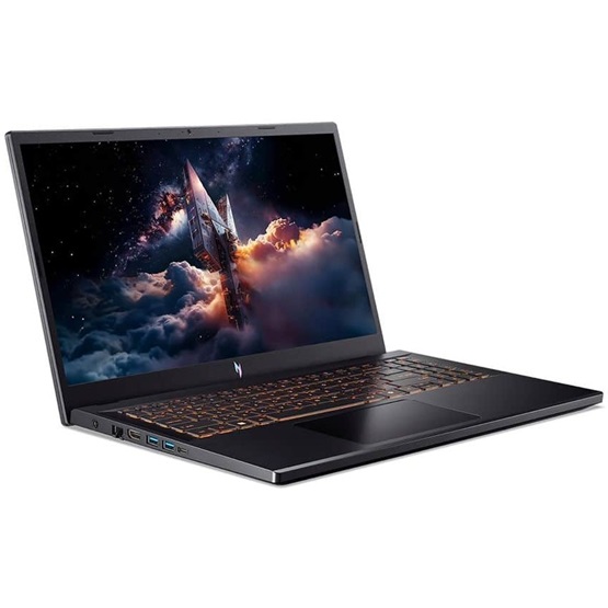 Acer Nitro V 15 ANV15-52-552Q 15,6" FHD IPS 165Hz i5 13420H 16GB  1TB SSD GeForce RTX 5060 8GB Notebook  Obszidiánfekete
