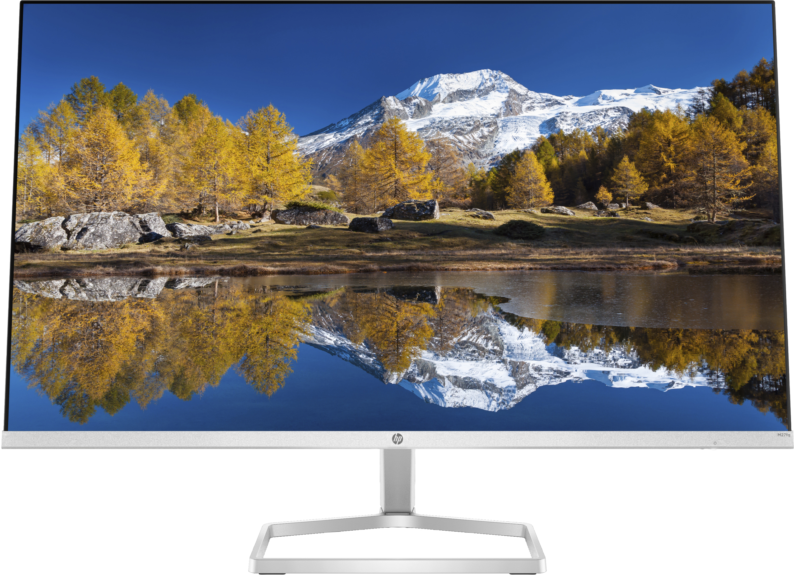 HP 27" 2H4B5E9#ABB / 2H4B5E9 Monitor - 2560x1440, IPS, Ezüst-fekete