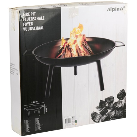 Alpina 29106  Kerti grill tűzrakó kosár