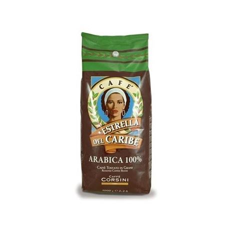 Caffé Corsini Estrella Del Caribe DES056 szemes kávé 1000g Caffé Corsini Estrella Del Caribe DES056 szemes kávé 1000g