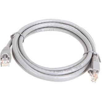 OEM RJ45 CAT6 UTP M/M adatkábel 2m LSOH szürke (XUTPSZC6KAB2G)