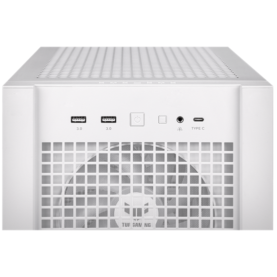  Asus TUF GAMING GT302 TG ARGB WHITE  midi számítógépház Számítógépház Fehér