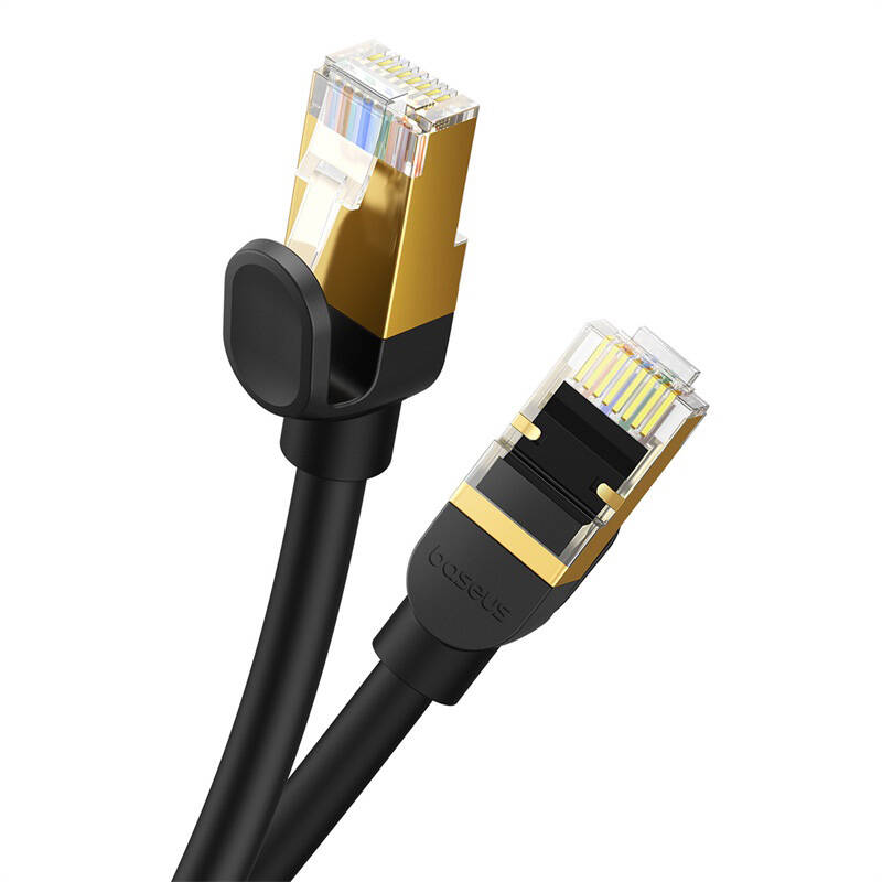 Network cable cat.8 Baseus Ethernet RJ45, 40Gbps, 5m (black) Network cable cat.8 Baseus Ethernet RJ45, 40Gbps, 5m (black)