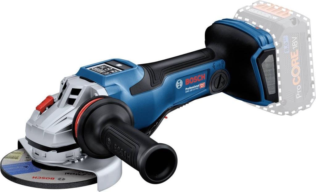 Bosch GWX 18V-15 PSC akkumulátoros sarokcsiszoló, akku nélkül (06019H6G02) Bosch GWX 18V-15 PSC akkumulátoros sarokcsiszoló, akku nélkül (06019H6G02)