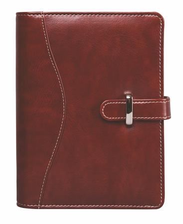 Saturnus gyűrűs kalendárium betétlapokkal S-es műbőr bordó  (19SS437-002 / NKS437BO)