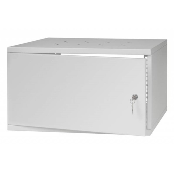 Stalflex 6U fali rack szekrény 19" 350mm szürke (RC19-6U-350MG)