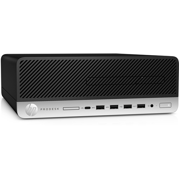 HP ProDesk 600 G5 SFF PC i3-9100 8GB 256GB SSD Win11 Pro fekete asztali számítógép