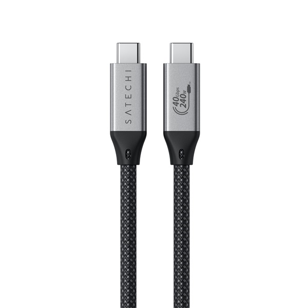 Satechi ST-YU4120M 1,2m USB 4 fekete kábel Satechi ST-YU4120M 1,2m USB 4 fekete kábel