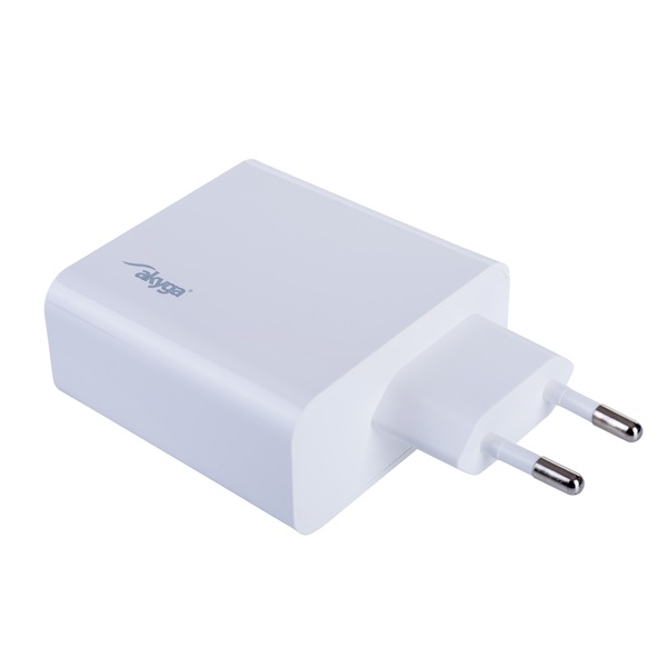 Akyga USB-A+USB-C PD 5 3.25A 65W Quick Charge 3.0 hálózati töltő (AK-CH-15) Akyga USB-A+USB-C PD 5 3.25A 65W Quick Charge 3.0 hálózati töltő (AK-CH-15)