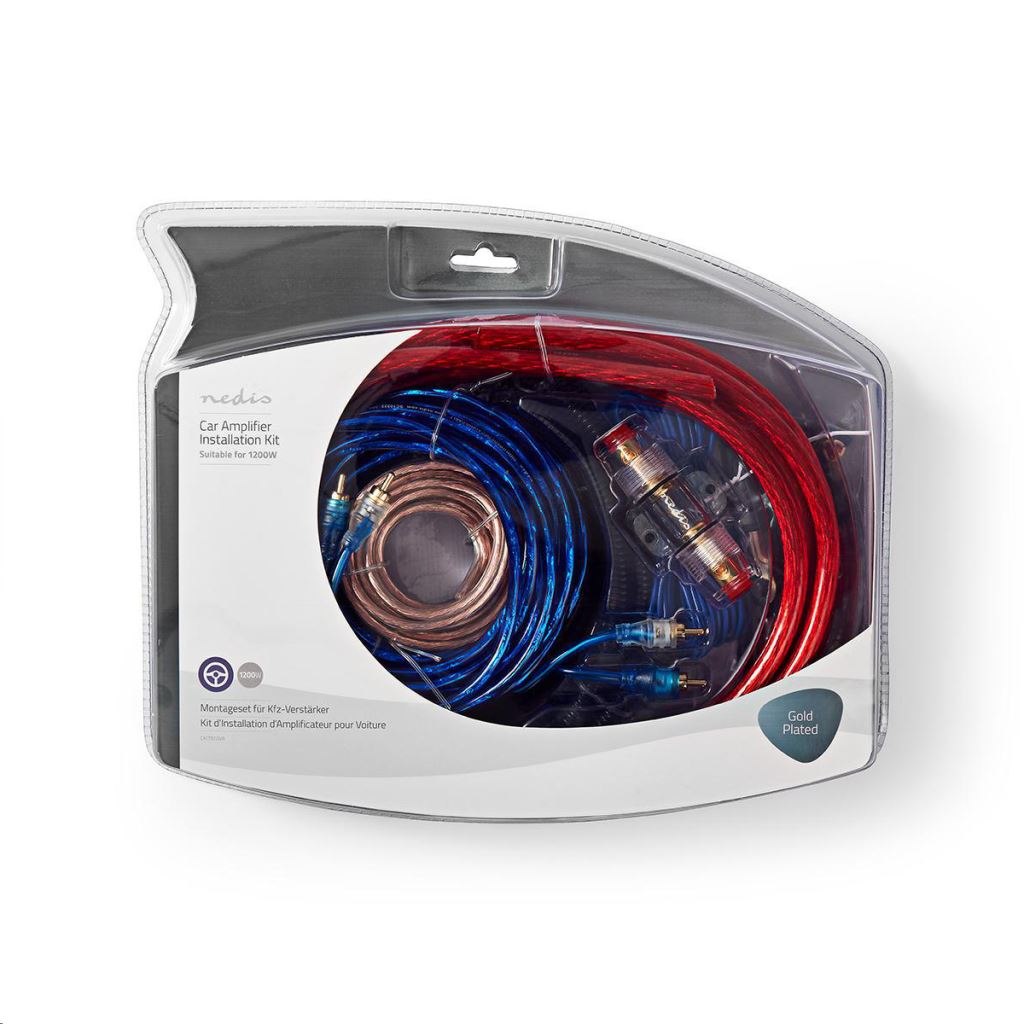 Nedis CKIT920VA autós audiocsatlakozókészlet 1200 W Nedis CKIT920VA autós audiocsatlakozókészlet 1200 W