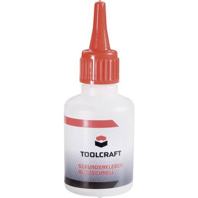 Pillanatragasztó, villámgyors 50g, TOOLCRAFT SG15.F50 Pillanatragasztó, villámgyors 50g, TOOLCRAFT SG15.F50