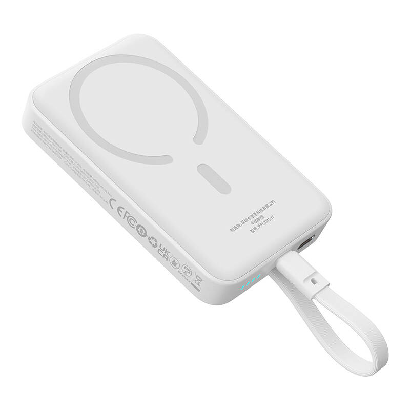 Powerbank Baseus Magnetic Mini 10000mAh 30W MagSafe (white)