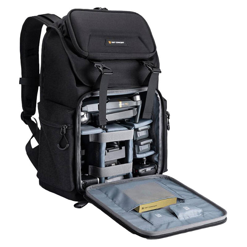 K&F Concept 13.098V2 professzionális kamera hátizsák, laptop zsebbel, fekete (15.6") K&F Concept 13.098V2 professzionális kamera hátizsák, laptop zsebbel, fekete (15.6")