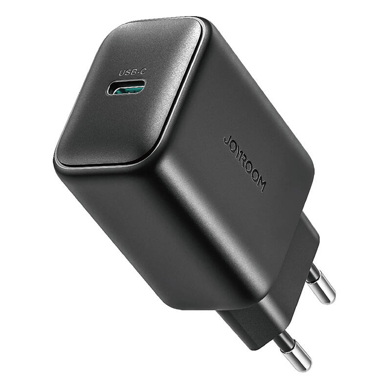 Joyroom  JR-TCF23 Hálózati töltő USB C +kábel 25W 1m Fekete