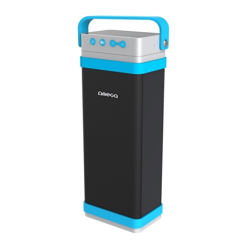 Omega OG095 Bluetooth hangszóró fekete-kék Omega OG095 Bluetooth hangszóró fekete-kék