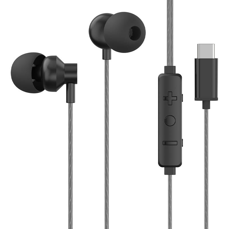 HP DHH-1127 Wired earphones Fekete