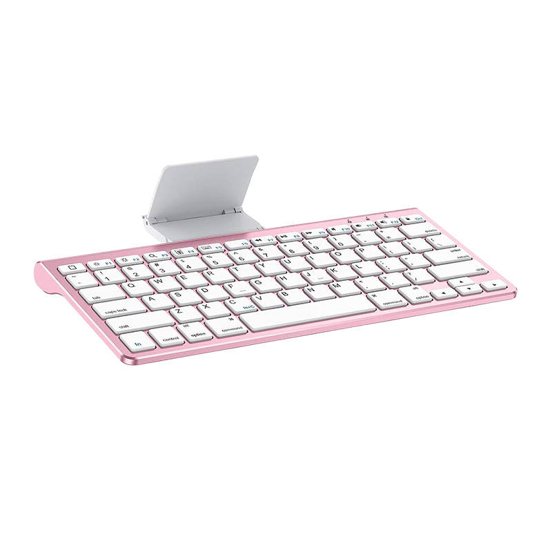 Omoton KB088 Wireless iPad keyboard with tablet holder (rose golden)