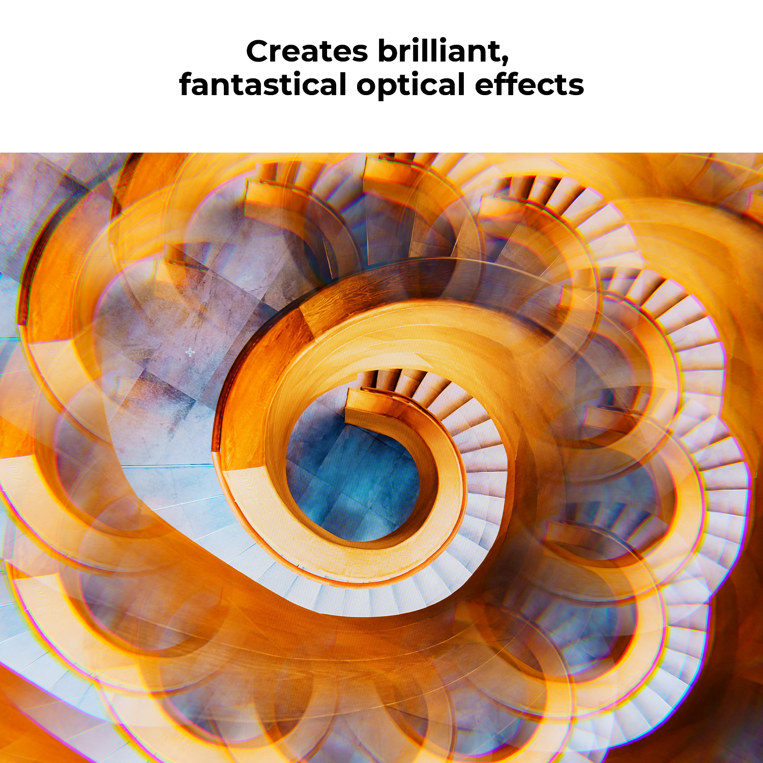 K&F Concept Nano-B Series kaleidoszkóp, effekt szűrő, 77mm
