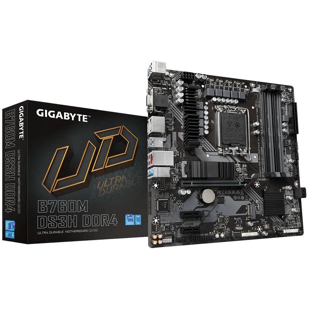 Gigabyte B760M DS3H DDR4 alaplap Gigabyte B760M DS3H DDR4 alaplap