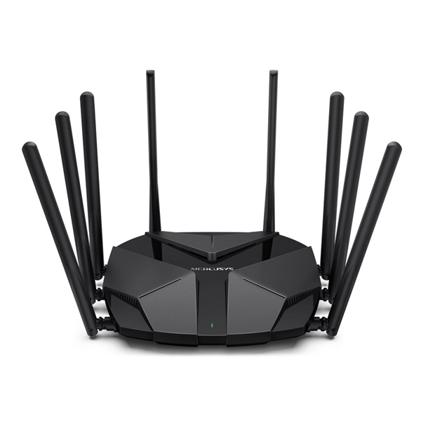 MERCUSYS  MR90X Dual Band AX6000 1xWAN(2.5Gbps) + 3xLAN(1000Mbps)  Wireless Router 