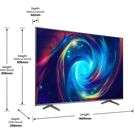 Hisense 65E7KQPRO UHD SMART LED TV