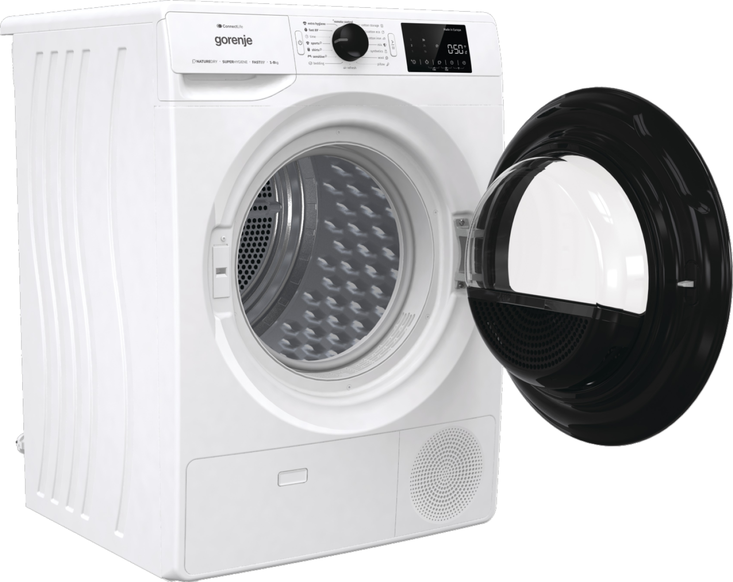 Gorenje DPNE83/GNLWIFI Hőszivattyús szárítógép – 8 Kg, A Energiaosztály,  WiFi, ExtraHigiénia opció, 