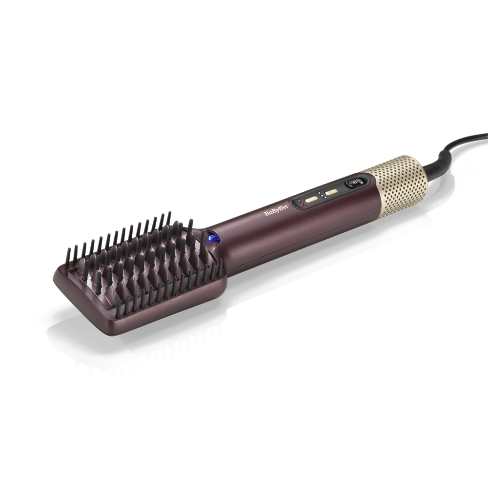 Babyliss AS6400E Air Power Smooth hajegyenesítő kefe Mályva