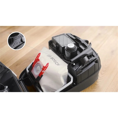 Bosch BGL41HYG2H Porzsákos porszívó