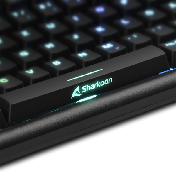 Sharkoon Billentyűzet Mechanikus SKILLER SGK30 Red RGB LED Fekete Angol 