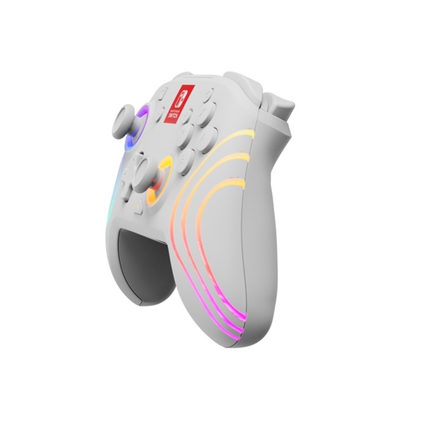 PDP Afterglow Wave Nintendo Switch RGB LED Lighting fehér vezeték nélküli kontroller