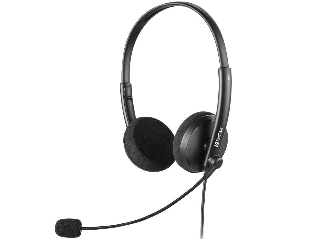Sandberg Office Saver headset fekete (325-41)