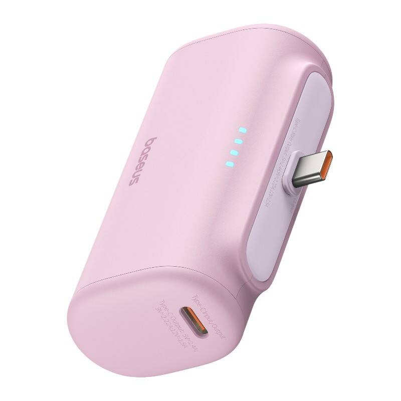 Baseus Compact USB-C 5000mAh  20W Powerbank Pink 