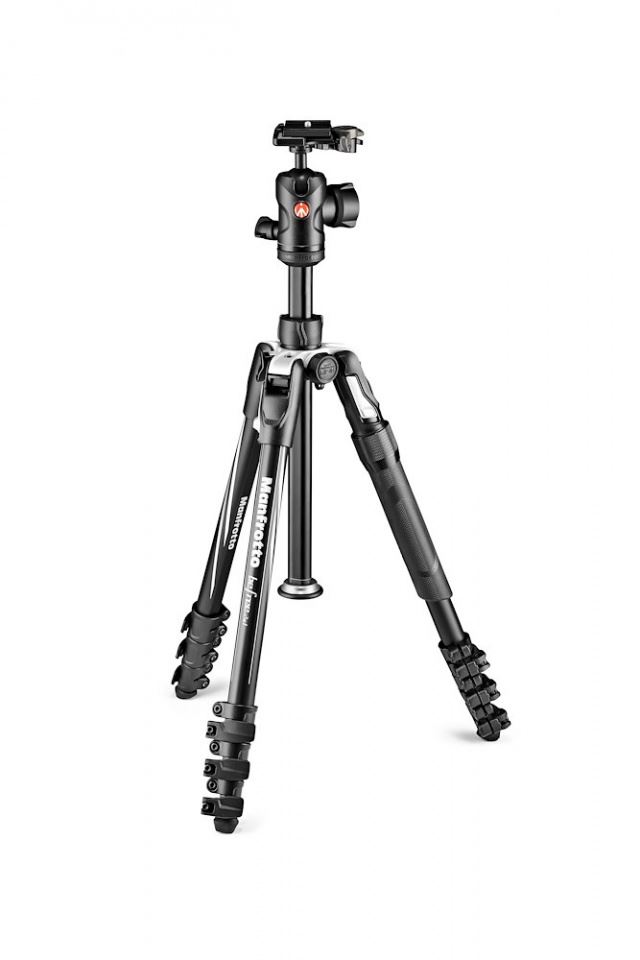 Manfrotto Befree 2N1 alu állvány/monopod egyben, csatos zár + gömbfej (MKBFRLA4B-BHM)