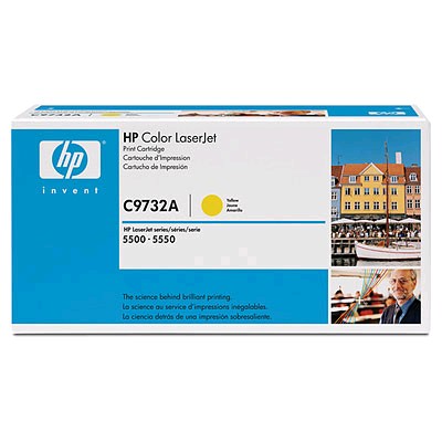 HP C9732A sárga toner