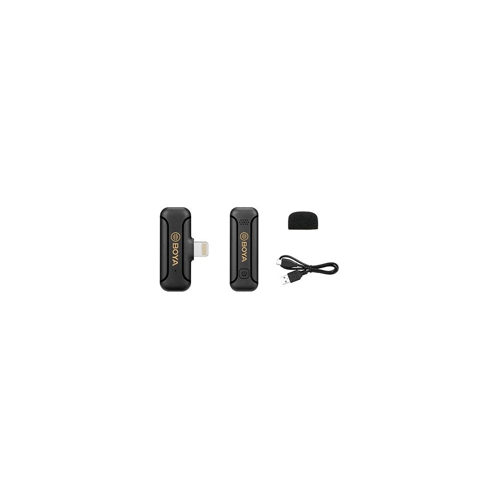 BOYA BY-WM3T2-D 2.4GHz Univerzális vezetéknélküli szett (iOS | 1+1)