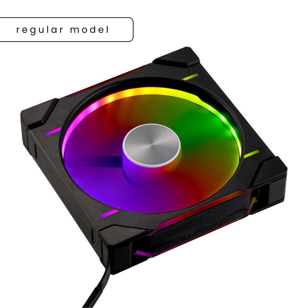 Phanteks PH-F140D30 140MM SINGLE Regular Black ház hűtő ventilátor fekete  PH-F140D30_DRGB_PWM_BK01 