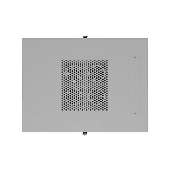 Lanberg 19" szabadon álló rack szekrény 32U 600X800 üvegajtó lapraszerelt LCD kijelző Szürke V2