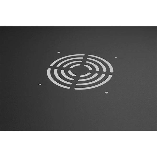 Stalflex 6U fali rack szekrény 19" 450mm fekete (RC19-6U-450MB)