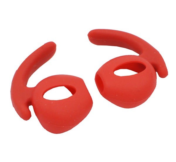 Bluetooth fülhallgató fülgumi (1 pár, szárnyas) PIROS Apple AirPods / AirPods 2 Bluetooth fülhallgató fülgumi (1 pár, szárnyas) PIROS Apple AirPods / AirPods 2