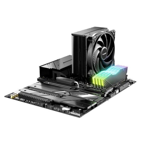 Be Quiet!  PURE ROCK 3 Black (AMD: AM4/AM5; Intel: 1851/1700/1200/1150/1151/1155) CPU Cooler 